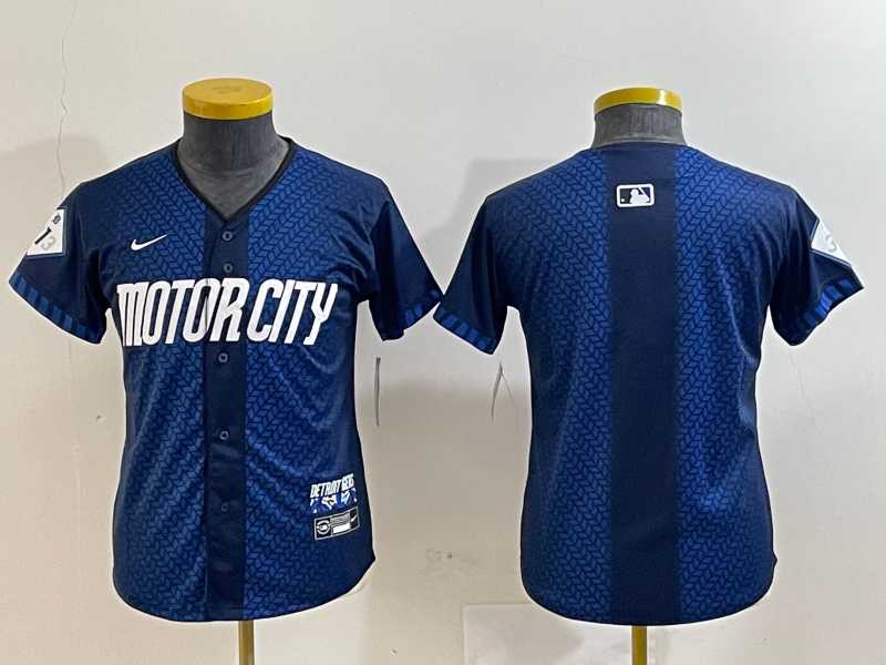 Youth Detroit Tigers Blank 2024 Navy City Connect Cool Base Limited Stitched Jersey,We sell and wholesale Youth Detroit Tigers Blank 2024 Navy City Connect Cool Base Limited Stitched Jersey on line form chian!